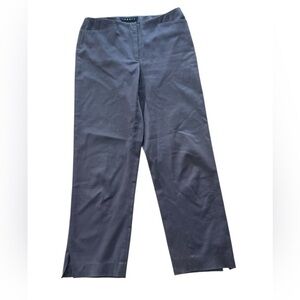 Theory Bergdorf Goodman Cropped Brown Pants